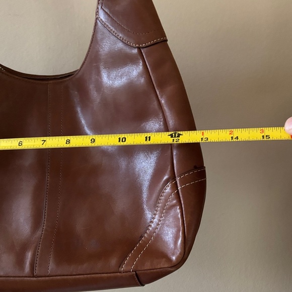 Coach Brown Leather Hobo Bag - Picture 3 of 8